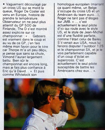 L'avis de Roger de Coster sur Jean-Michel