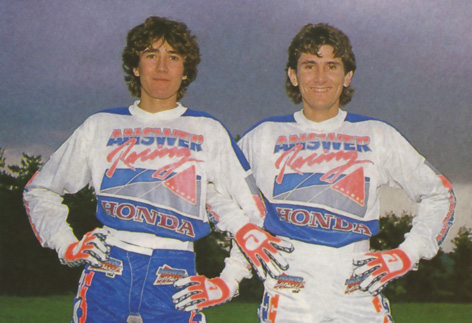 Jean-Michel et Christian signent Answer en 1988