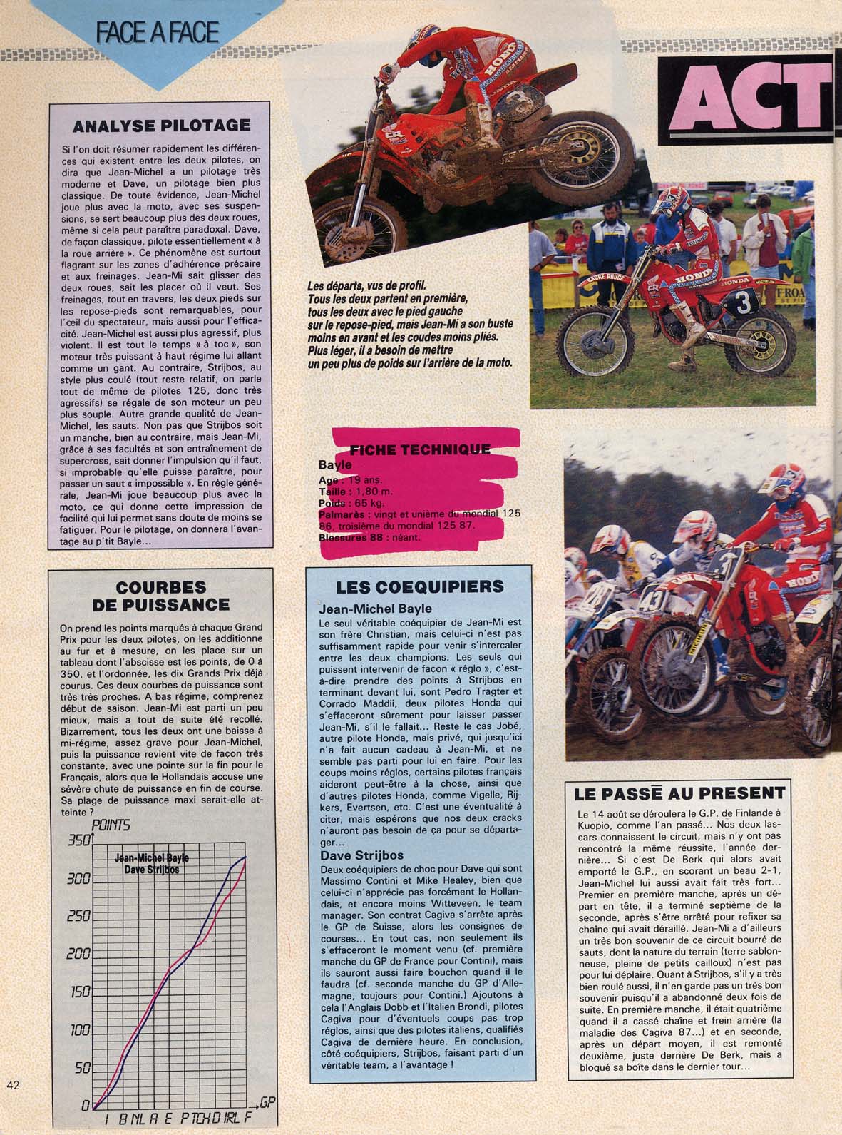 Cliquez pour lire le reportage de Moto Crampons à 2 épreuves de la fin, page 6
