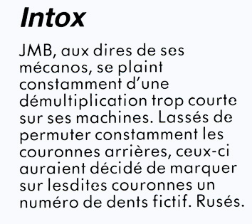 Intox des mécanos de Jean-Michel !!!