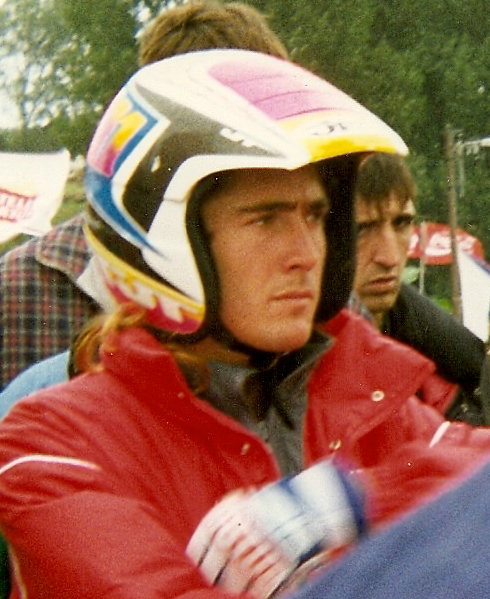 Jean-Michel Bayle lors de ce grand prix de Belgique. Photo de Stéphane Segers