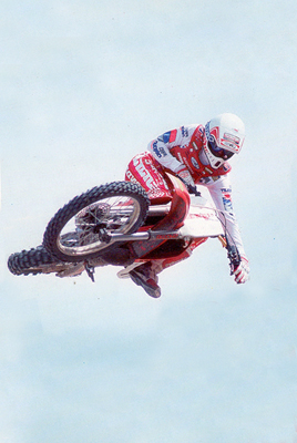 Jean-Michel Bayle à l'entraînement