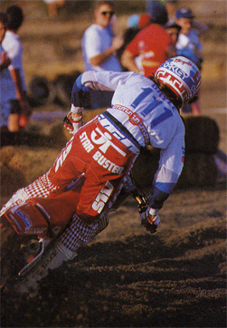 Jean-Michel Bayle avec son patch Star Buster