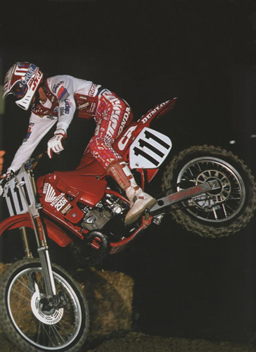 Jean-Michel Bayle lors de ce supercross d'Atlanta