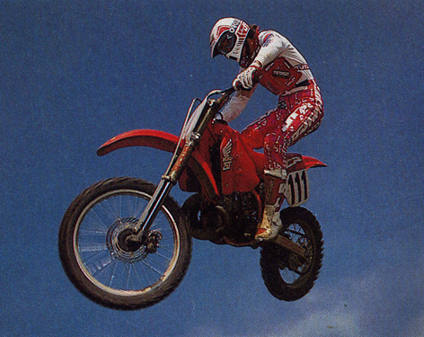 Jean-Michel Bayle dans les airs