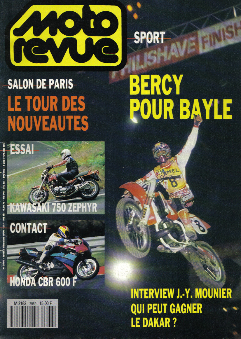 JMB fait la couverture du Moto Revue N° 2969 suite à ses très bons résultats de Bercy