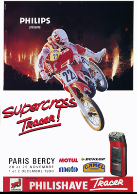 Une publicité pour ce Bercy 1990 avec Jean-Michel Bayle bien sûr !!!!