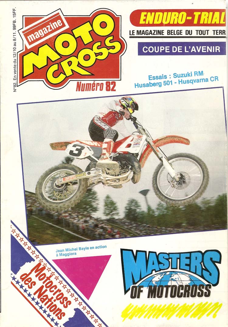 Jean-Michel Bayle fait la une du magazine belge 