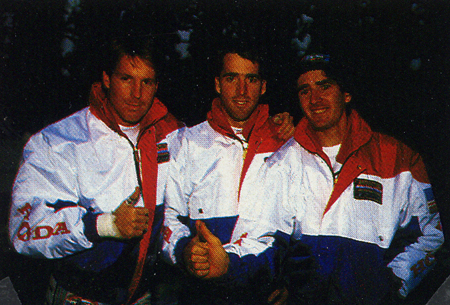 Les trois pilotes Honda US de 1991 sont engagés sur ces Masters