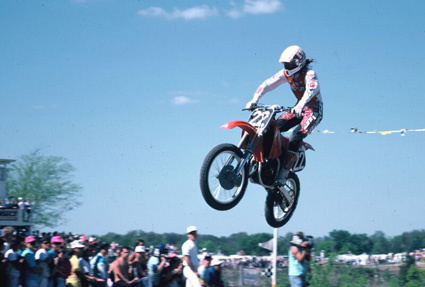 Jean-Michel Bayle lors de cette première épreuve à Gainesville