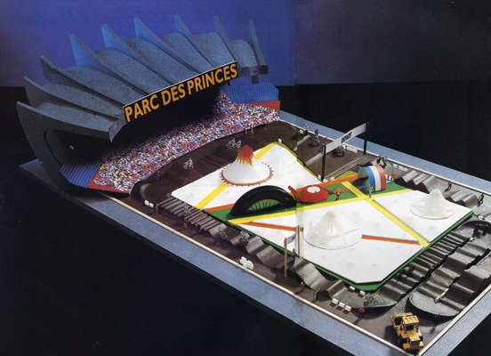 Le plan du SX du Parc des Princes