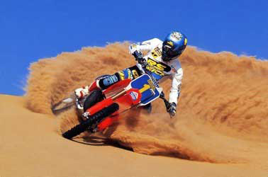 JMB en action dans les dunes