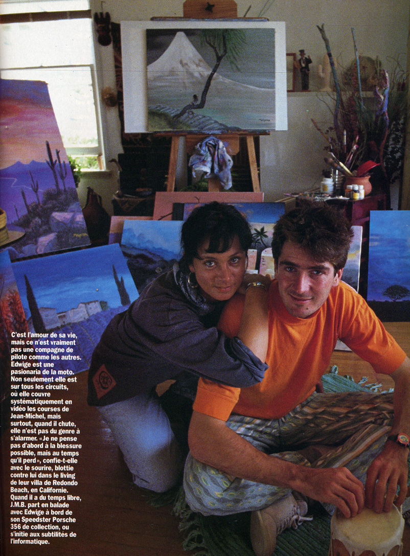 La page 65 du Paris Match du 23 Juillet 1992 où l'on parle de Jean-Michel