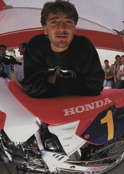 JMB et sa Honda 250 HRC