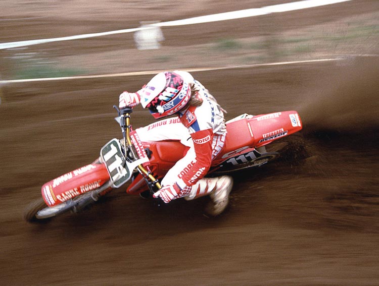 Jean-Michel au Grand-Prix de Suède 1989
