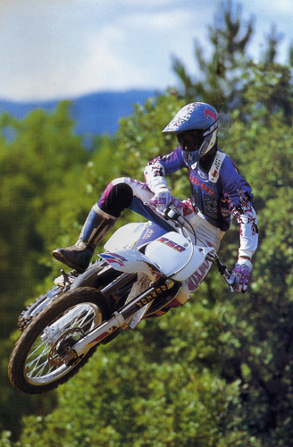 Jean-Michel sur la KTM  250 1994