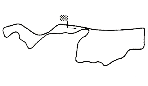 Le tracé du circuit d'Assen 