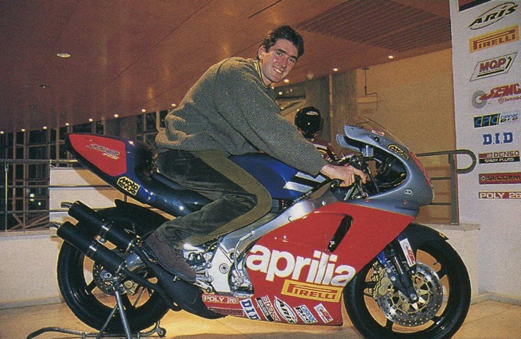 JMB parrain de l'Aprilia Cup