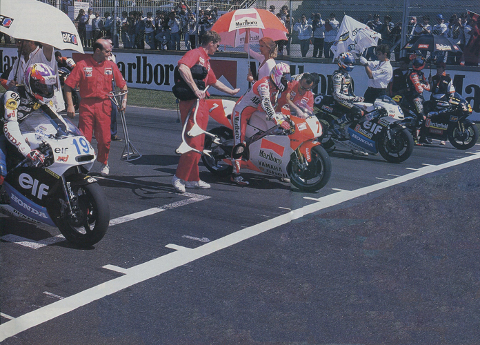 Jean-Michel en pole position : sa première pole position de sa jeune carrière en Grand-Prix