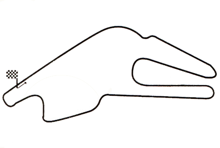 Le tracé Bugatti au Mans