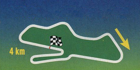 Le tracé de Donington