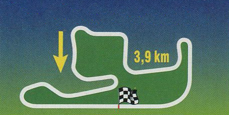 Le tracé d'Eastern Creek