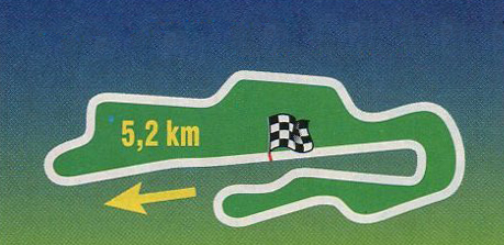 Le tracé du Mugello