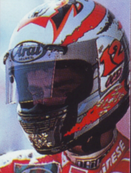 JMB et son casque pour 1996