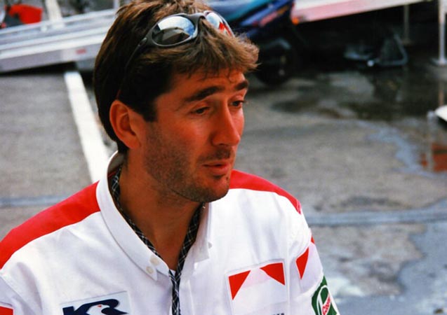 JMB en discussion lors de ce grand-prix de France 1997