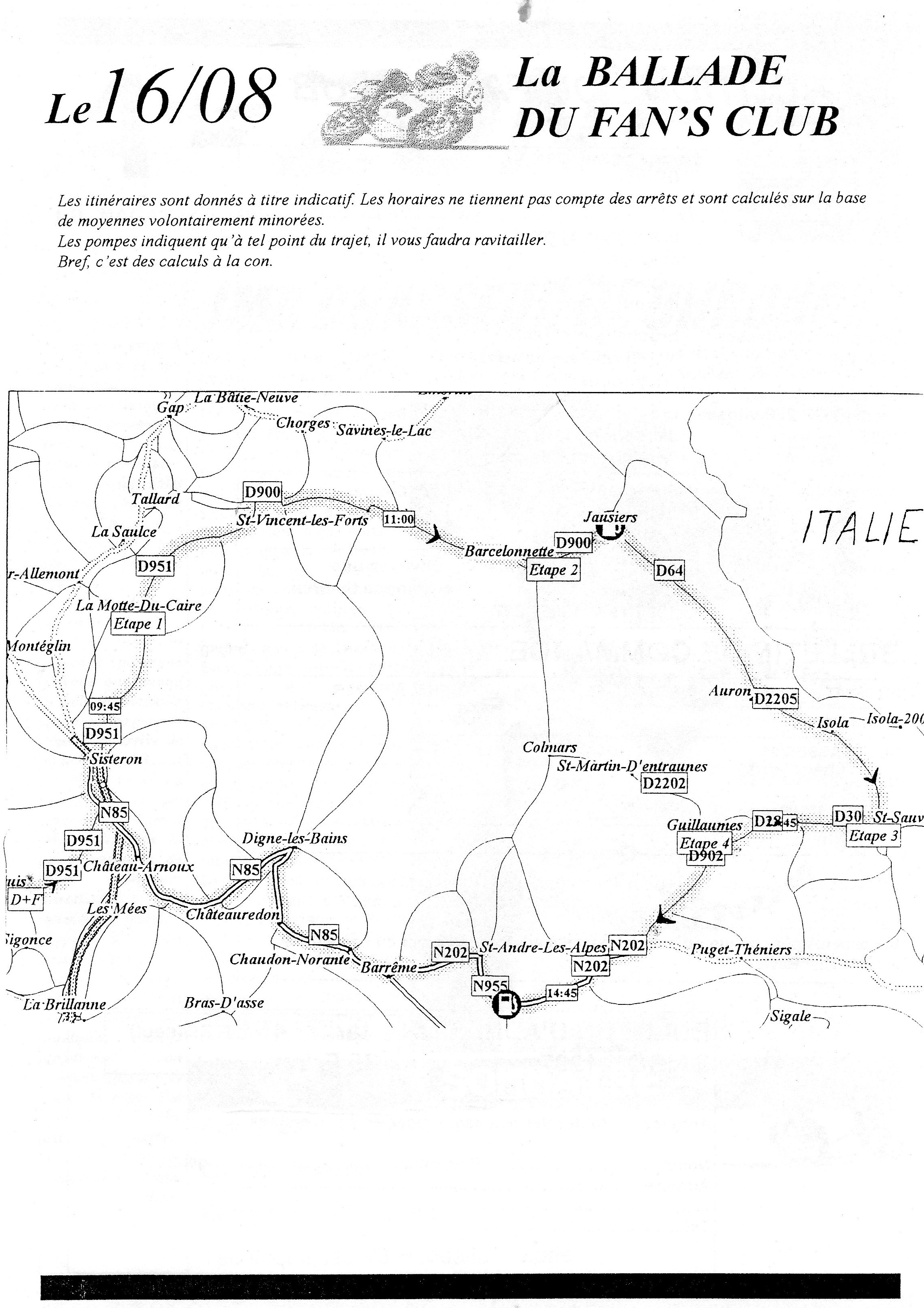 La page 7 du A zone d'Août 1997