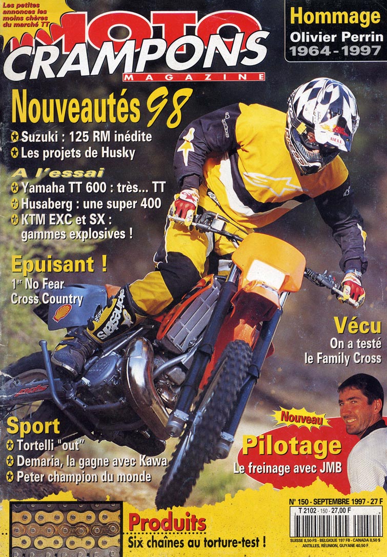 La couverture du Moto Crampons N° 150