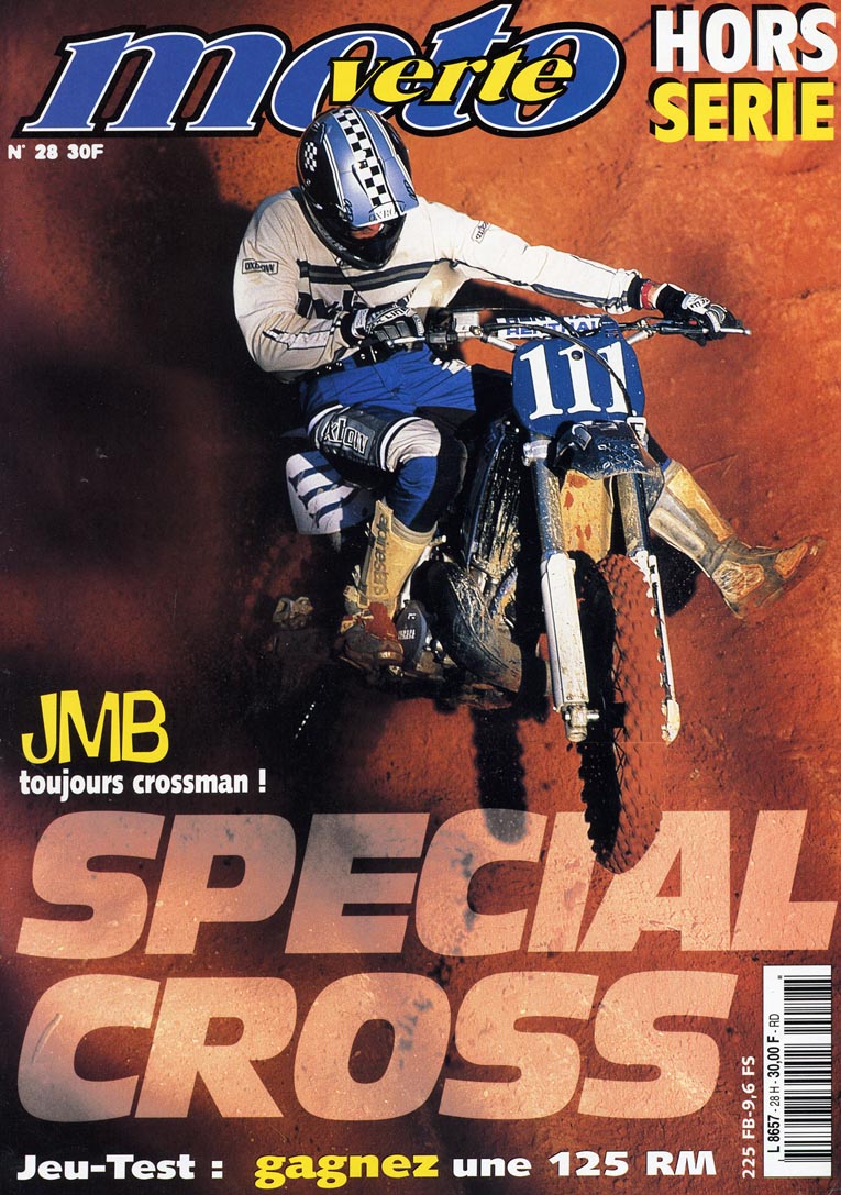 La couverture du spécial Cross de Moto Verte