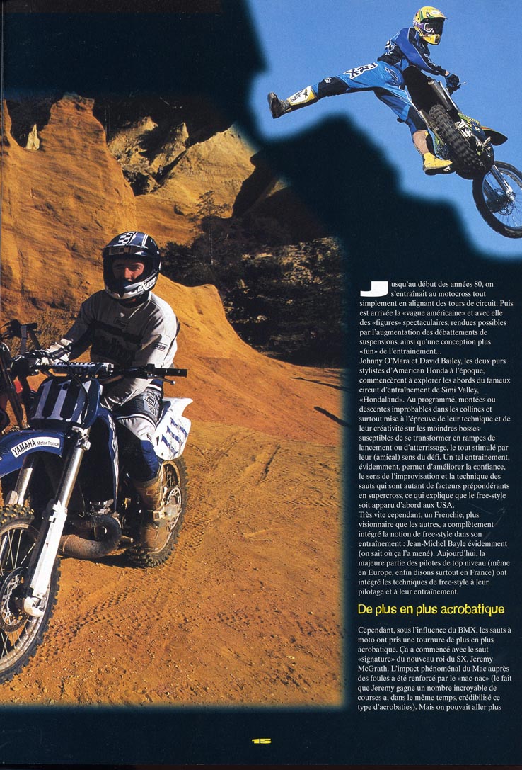 La seconde page concernant JMB dans ce numéro spécial Cross de Moto Verte