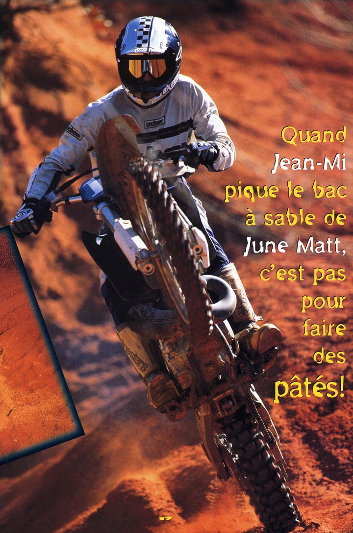 La quatrième page concernant JMB dans ce numéro spécial Cross de Moto Verte