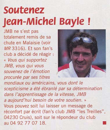 Le fan club de JMB demande à ses fans de le soutenir dans cette épreuve