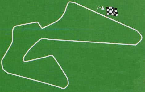 Le tracé du circuit de Johar