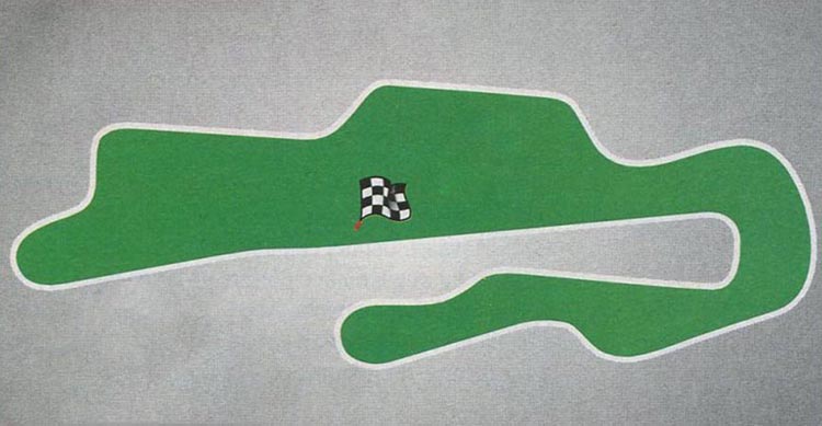 Le tracé du circuit du Mugello