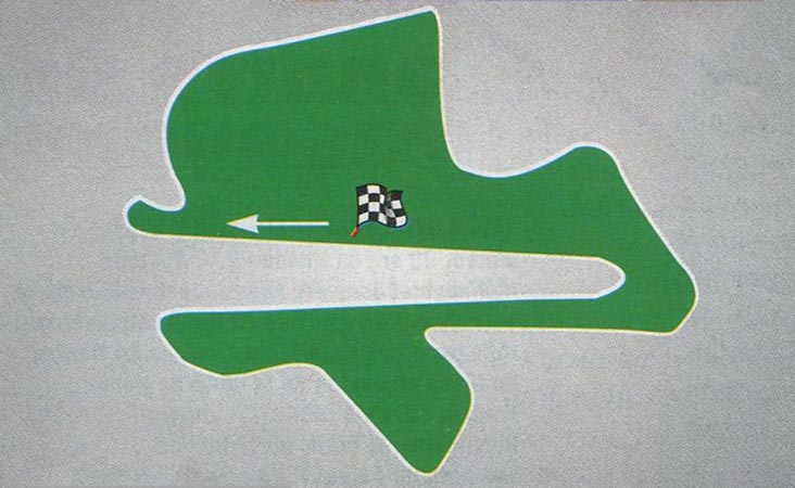 Le tracé du circuit de Sepang