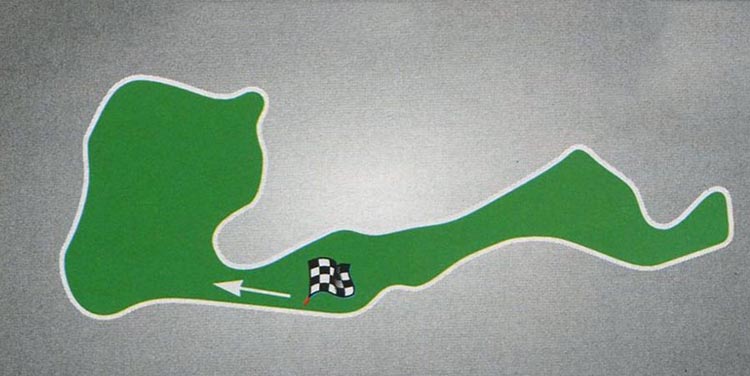 Le tracé du circuit d'Assen