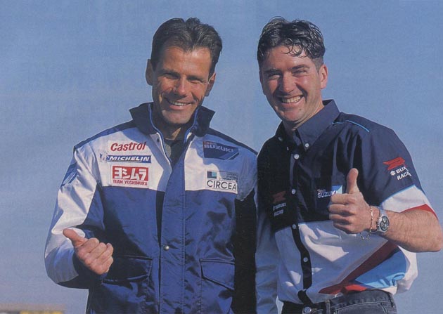 Jean-Michel Bayle et Christian Lavieille vont faire équipe dans le team du SERT pour cette année 2000 d'Endurance