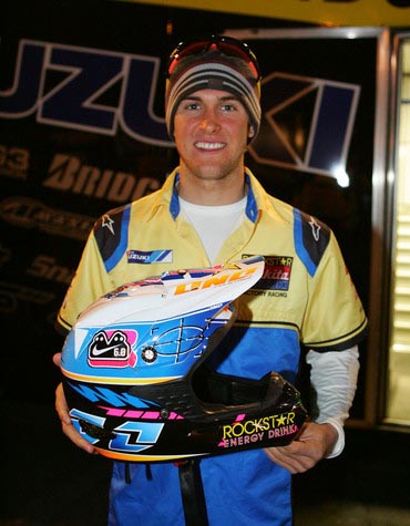 Ryan Dungey a roulé avec un casque One Replica JMB lors de cette année 2007