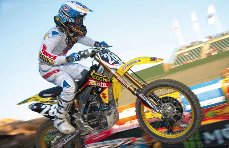 Ryan Dungey a porté le casque replica de JMB en course