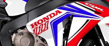 Le 111 fétiche de Jean-Michel était présent sur la moto Honda officielle