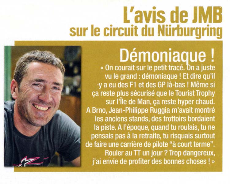 L'avis de Jean-Michel sur le circuit du Nürburgring