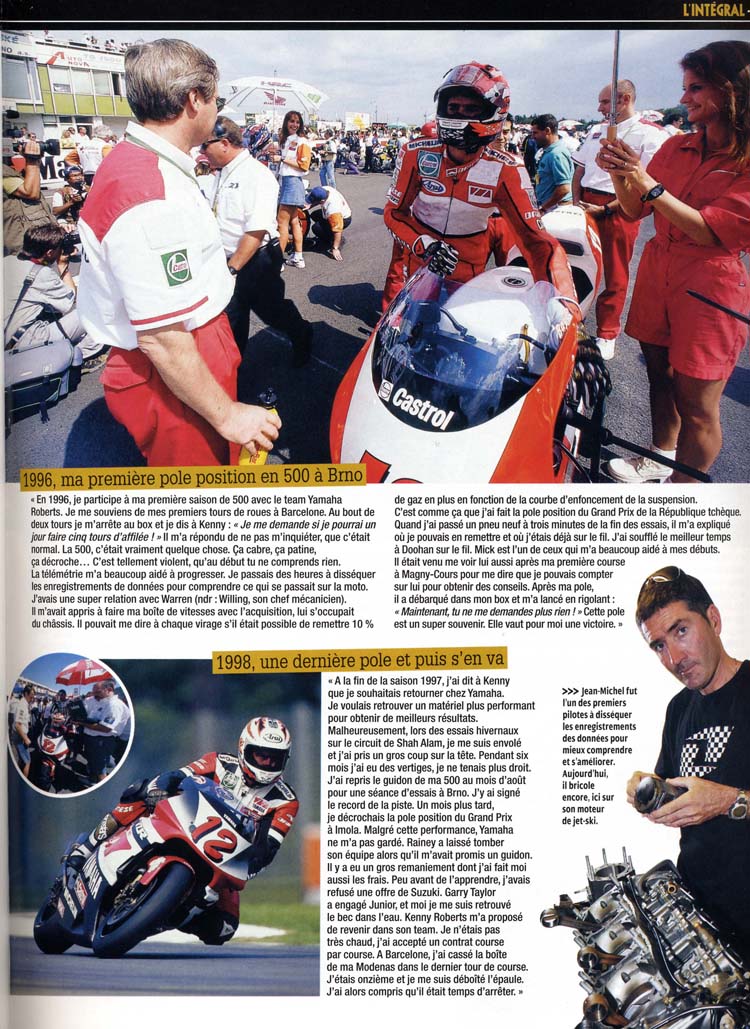 La carrière de Jean-Michel Bayle vue par le magazine Intégral