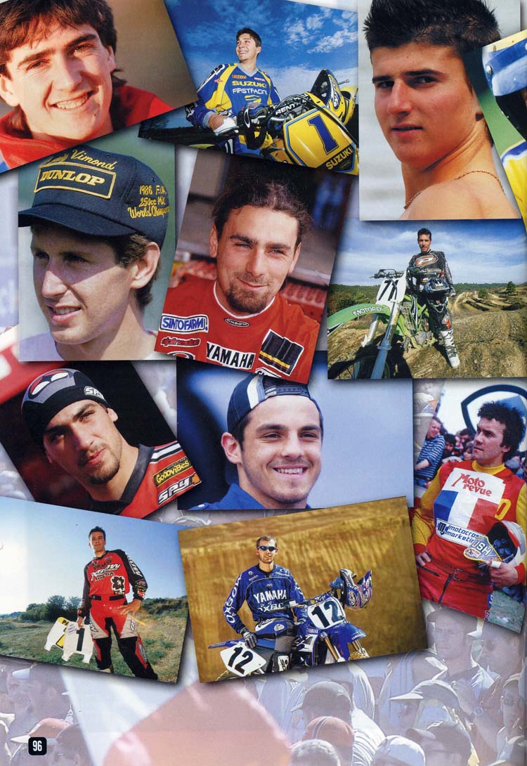 Moto Verte dresse un bilan des 15 meilleurs pilotes français de Moto Cross de l'histoire et Jean-Michel est toujours premier, voilà la première page du sujet