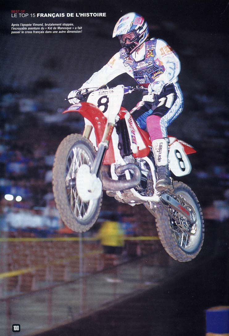 Moto Verte dresse un bilan des 15 meilleurs pilotes français de Moto Cross de l'histoire et Jean-Michel est toujours premier, voilà la cinquième page du sujet