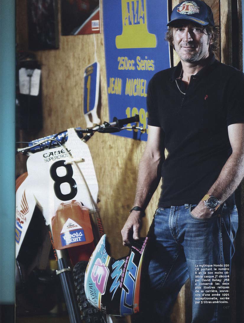 La page 47 du Moto Crampons de Juillet Août 2011