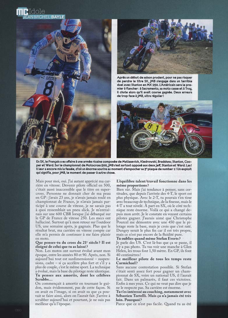 La page 50 du Moto Crampons de Juillet Août 2011