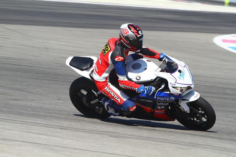 Jean-Michel Bayle en piste lors de cette session d'Août 2012 de ses journées VIP First on Track